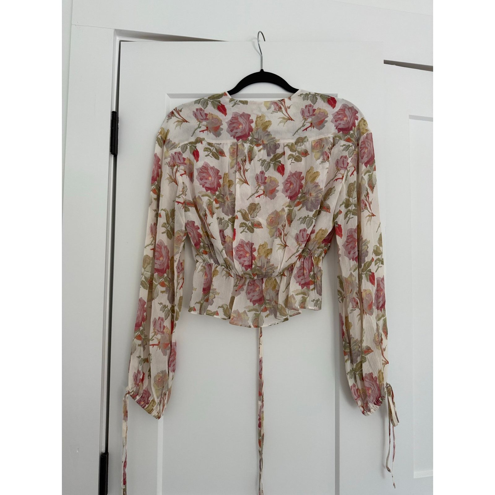 The Kooples $395 New The Kooples English Roses Silk Top - Small (1) Size S / US 4 / IT 40 - 8 Thumbnail
