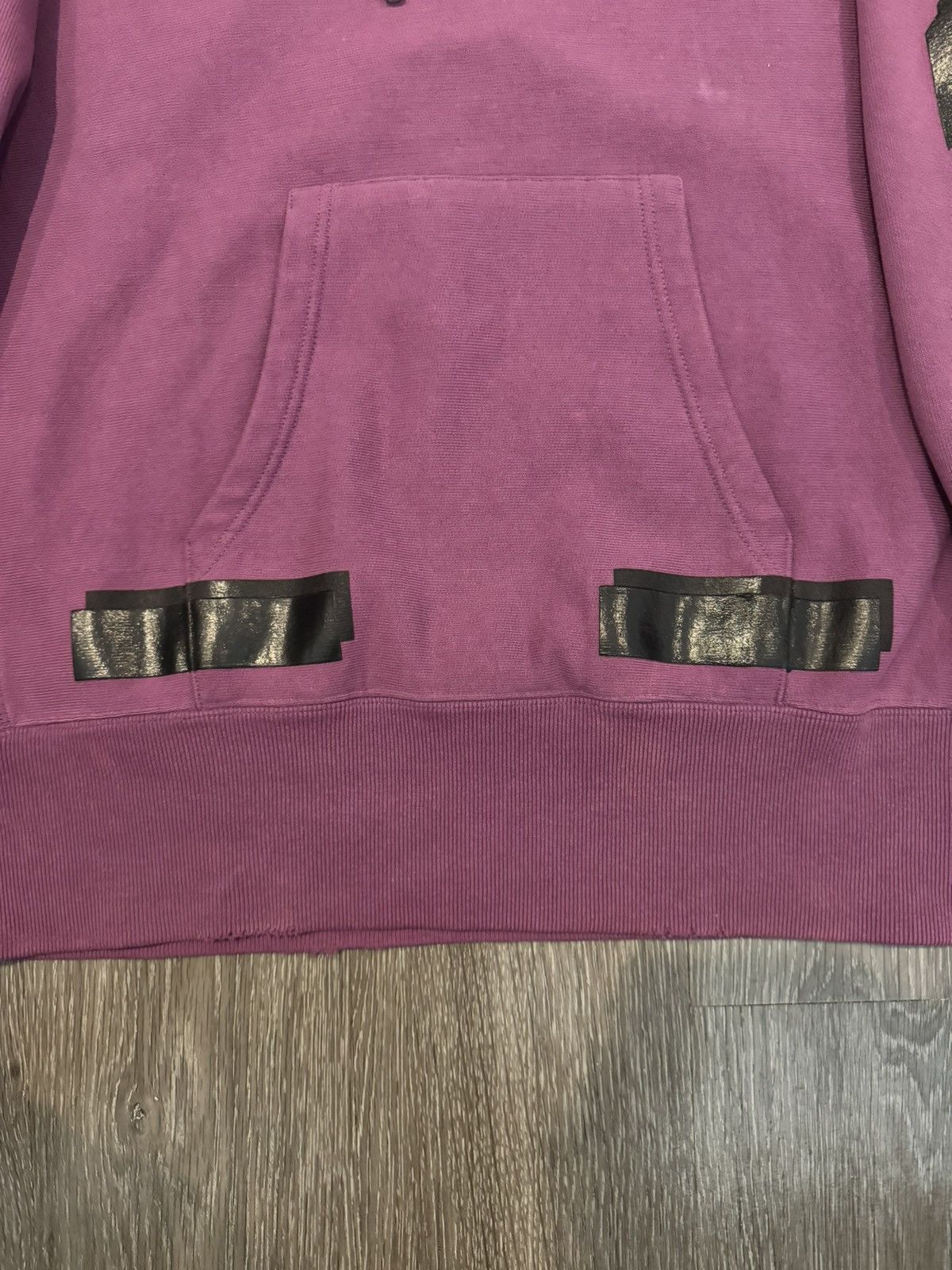 Champion × Off-White Off White Champion Purple Hoodie Size Medium Size US M / EU 48-50 / 2 - 7 Thumbnail