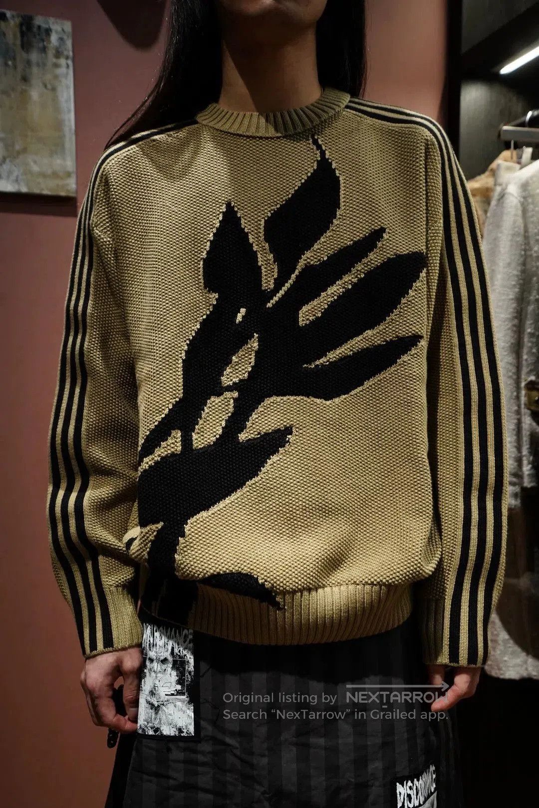Song For The Mute SFTM x Adidas Sand Knit Sweater. Size US L / EU 52-54 / 3 - 4 Thumbnail