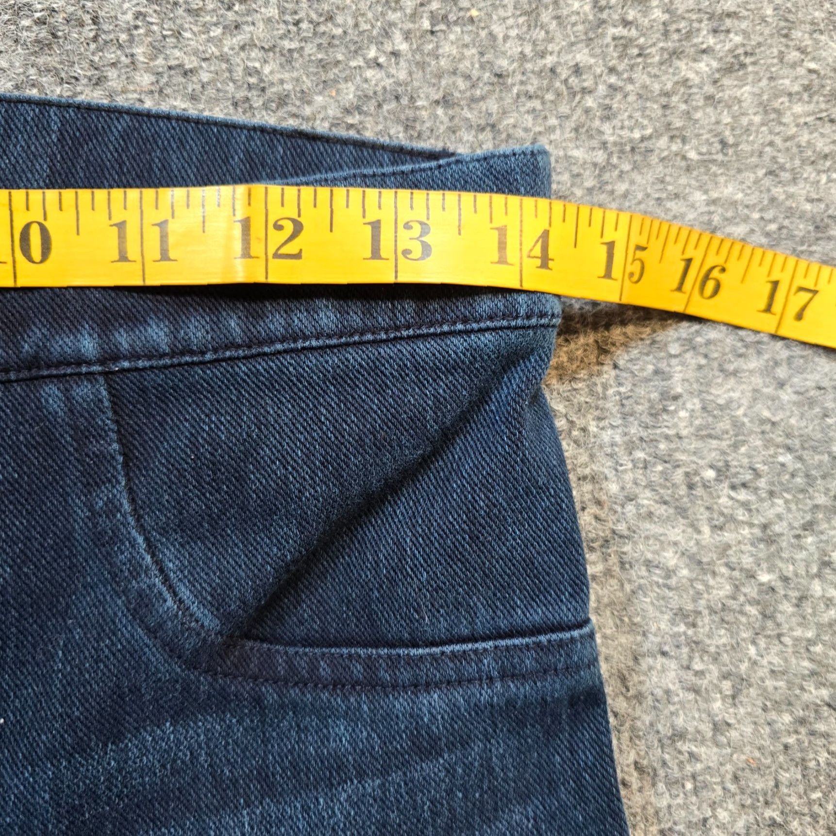 Spanx Spanx Jeans Womens Medium Blue Dark Wash Pull On Stretch Skinny Mid Rise Capsule Size 32" / US 10 / IT 46 - 5 Thumbnail