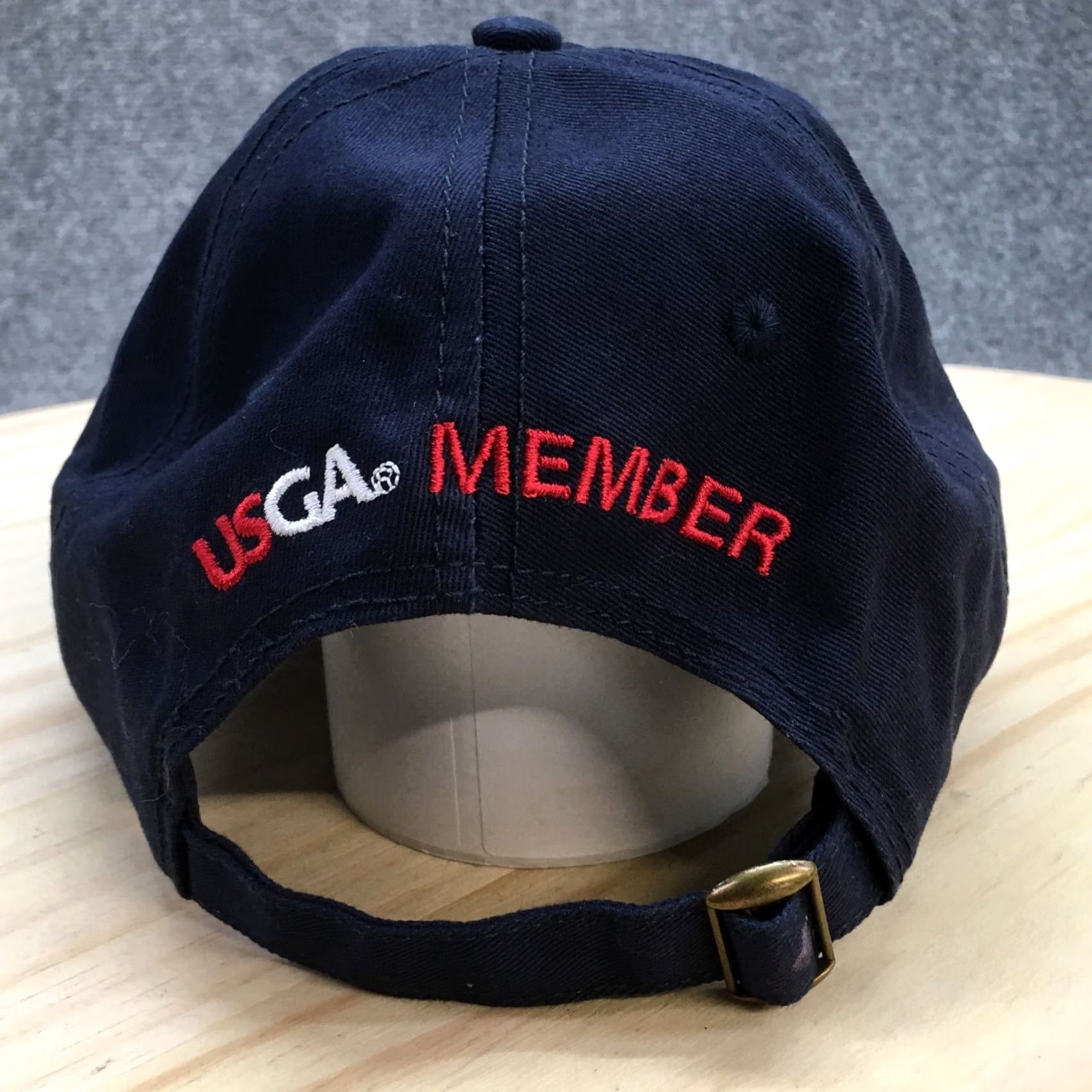 Vintage USGA Cap Hat Mens One Size Blue U.S. Open at Winged Foot 2020 Baseball Cap Adjustable Lightweight Breathable Canvas Hat Size ONE SIZE - 6 Thumbnail