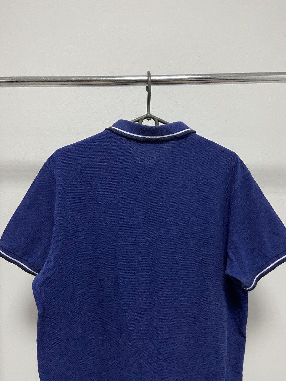 Prada × Vintage Prada T Shirt Polo Luxury Red Ribbon Tab Vintage Size US XL / EU 56 / 4 - 4 Thumbnail