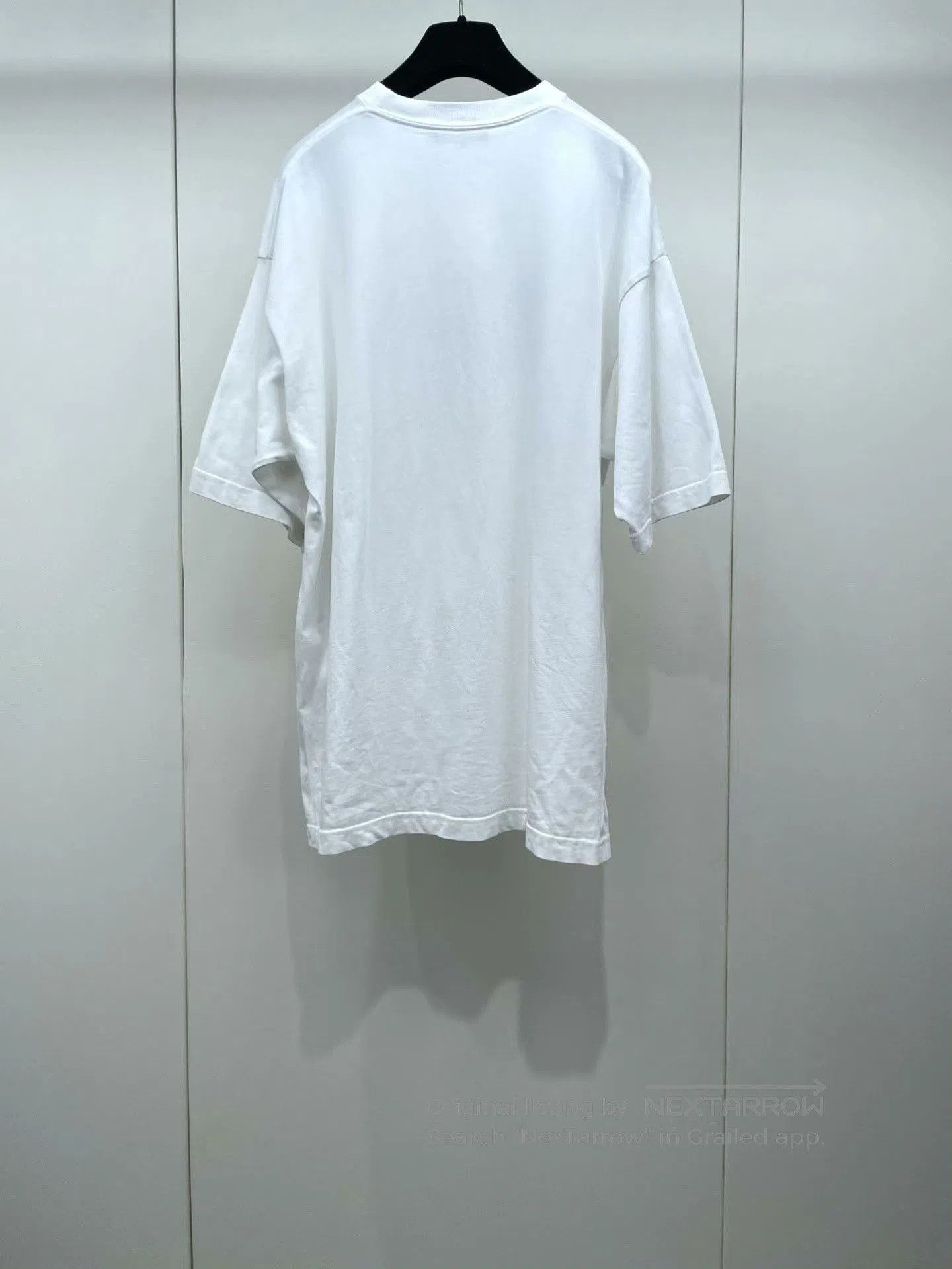 Balenciaga Balenciaga White Logo Short Sleeve. Size XXS / US 00 / IT 34 - 2 Thumbnail