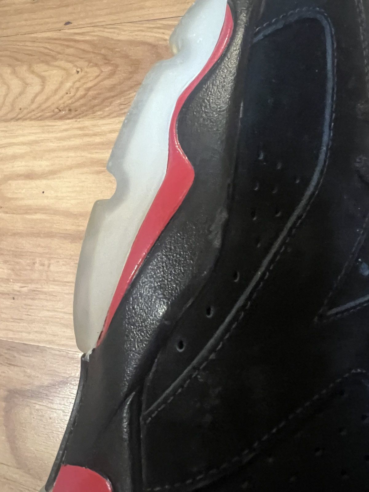 Jordan Brand Air Jordan Retro 6 Varsity Red 2010 Sneakers DS Size US 11 / EU 44 - 6 Thumbnail