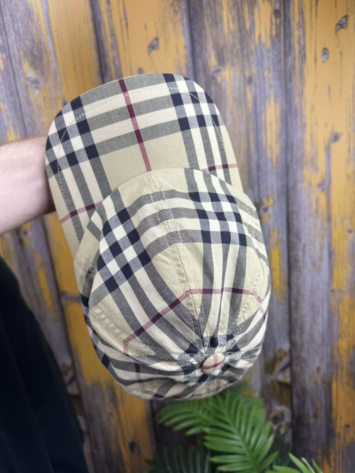 Burberry Burberry Classic Multi-Color Check Print Baseball Cap Hat Size ONE SIZE - 10 Thumbnail