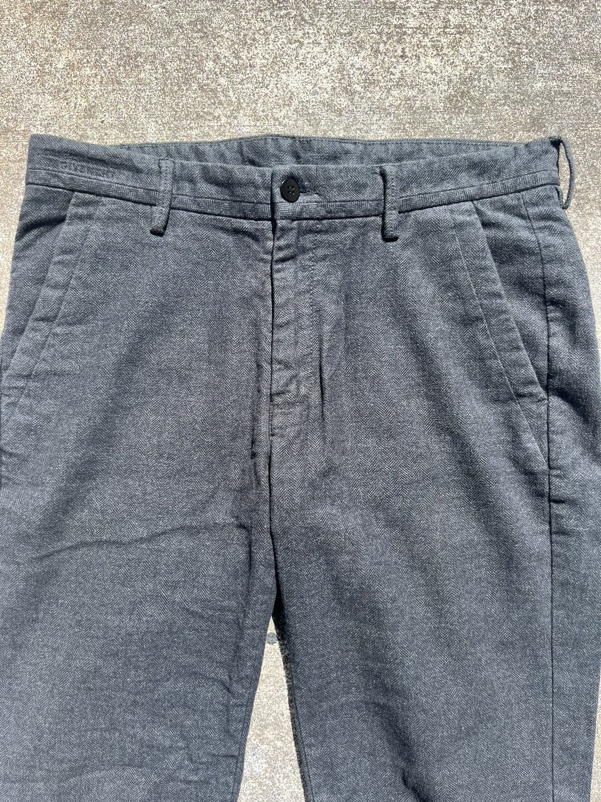 Givenchy Givenchy Cotton Dark Grey Pants Size US 33 - 2 Thumbnail