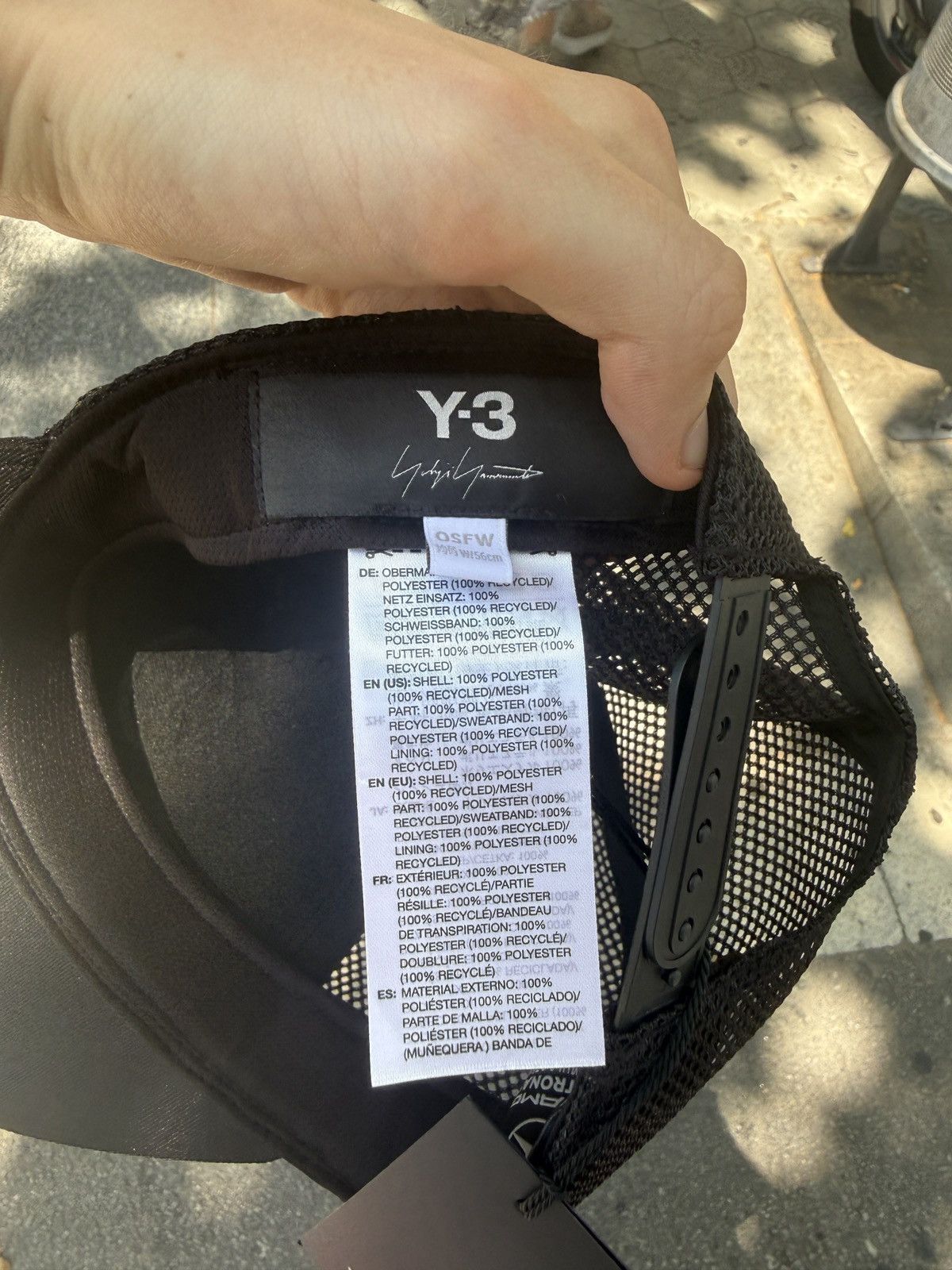 Y-3 Y-3 x Mercedes-Benz Hat Size ONE SIZE - 3 Thumbnail
