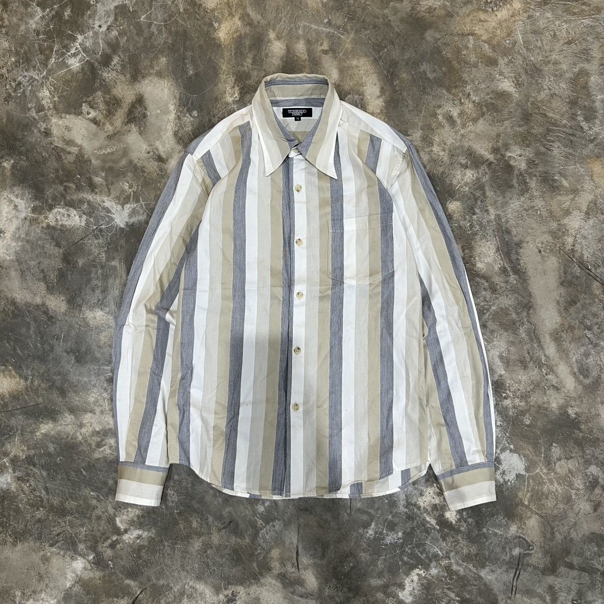 Tornado Mart 🔥Tornado Mart Stripes Long sleeve shirt | Grailed