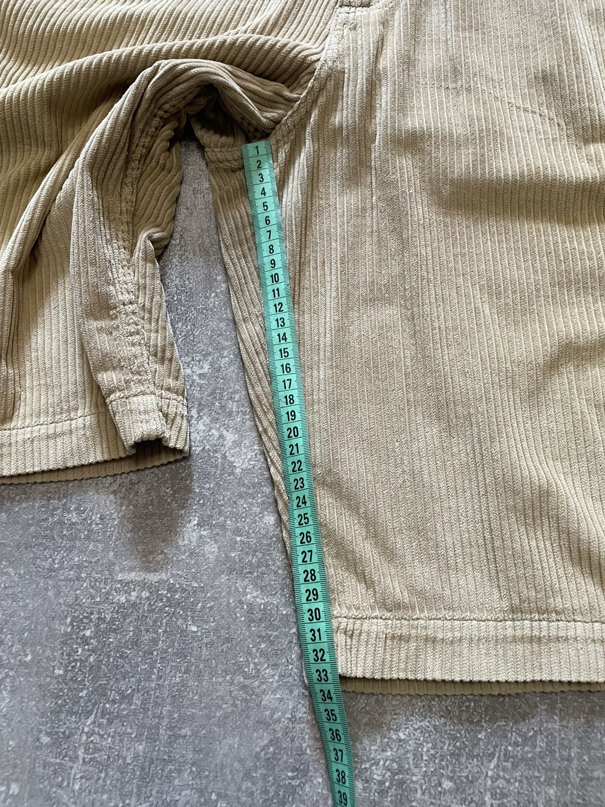 Dickies × Vintage Vintage Dickies Baige Velvet Big Daddy Buggy Shorts 34 Size US 34 / EU 50 - 20 Thumbnail