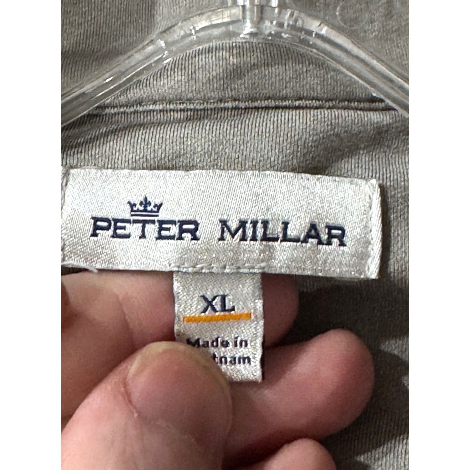 Peter Millar Peter Millar The Summit Golf Sweater Shirt XL Mens Embroidered Black Multicolor Cardigan Size US XL / EU 56 / 4 - 6 Thumbnail