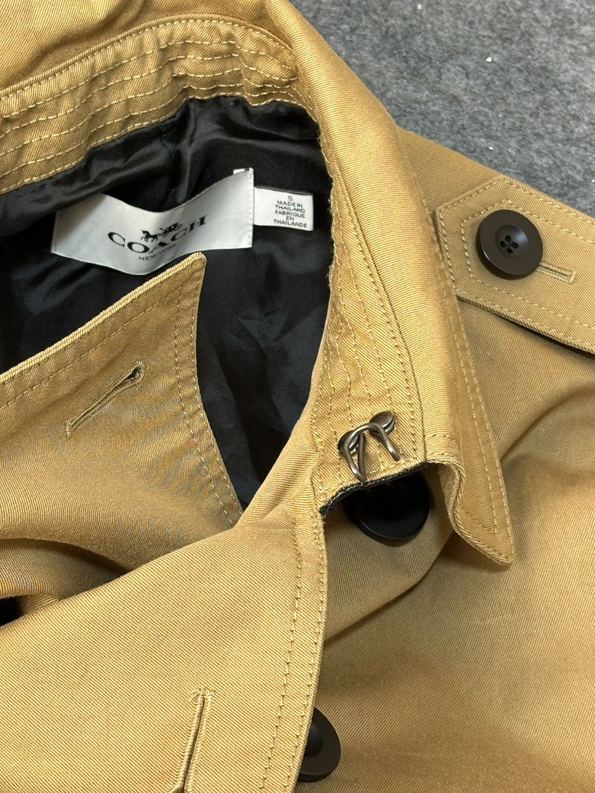 Coach Coach men's trench coat . Size US S / EU 44-46 / 1 - 8 Thumbnail