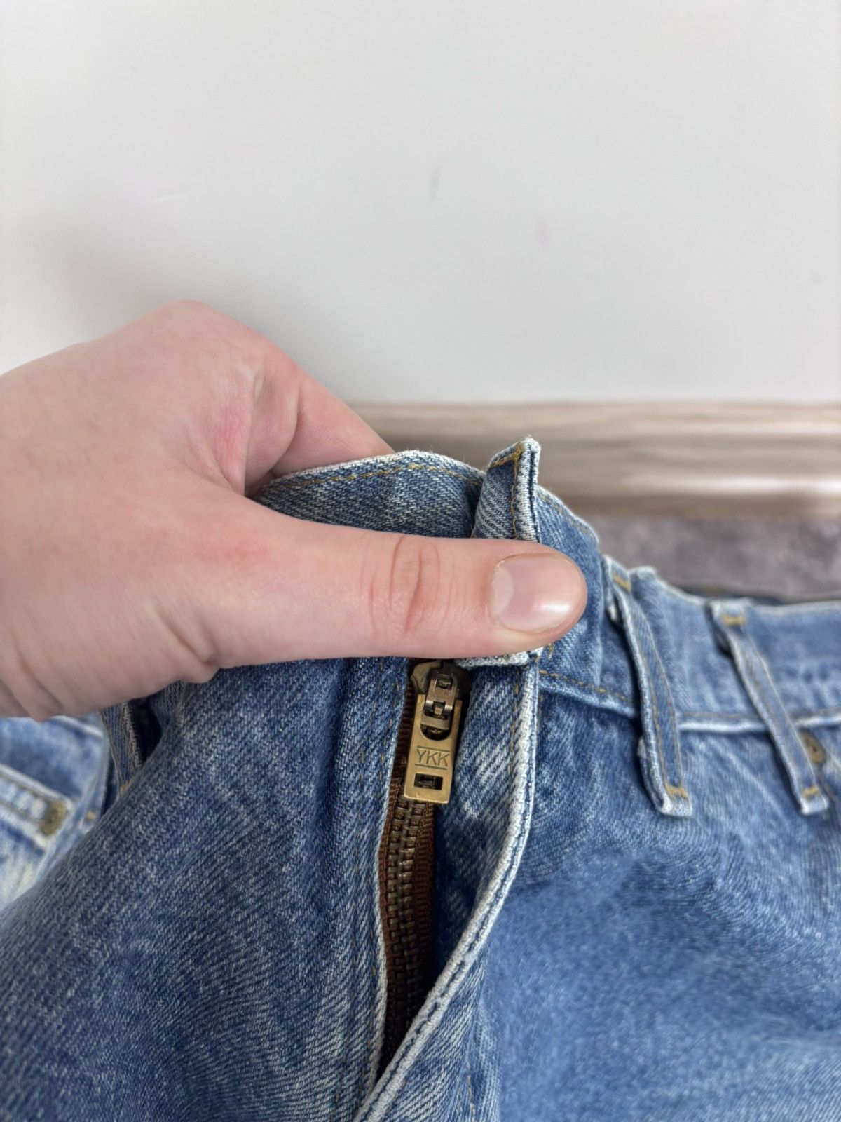 Carhartt Vintage Carhartt Men’s Denim Jeans Faded Light Blue Workwear Size US 44 / EU 60 - 19 Thumbnail