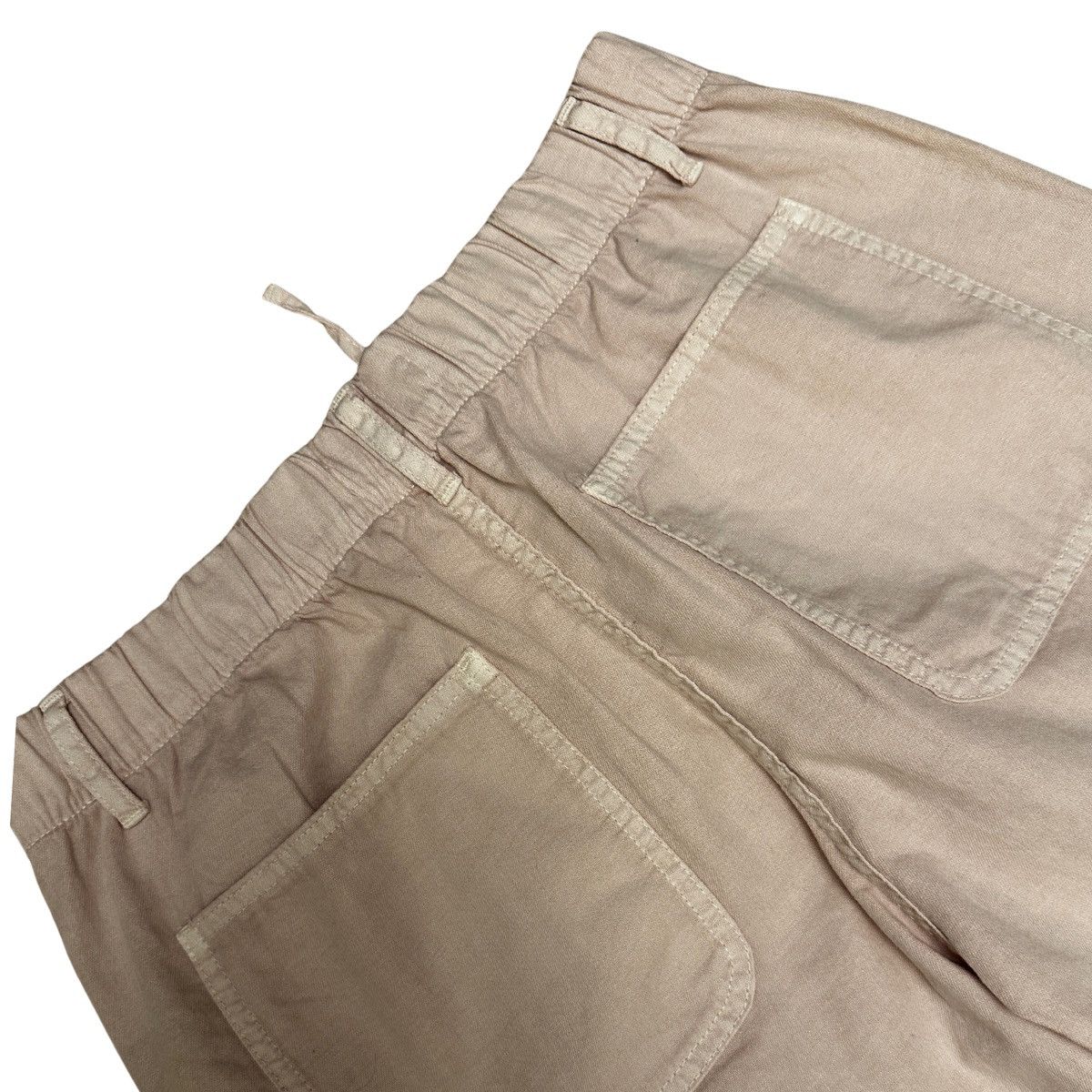 Zara ZARA Woman Pink Linen Blend Wide Leg Pants Trousers EUR 38 Size 30" / US 8 / IT 44 - 4 Thumbnail