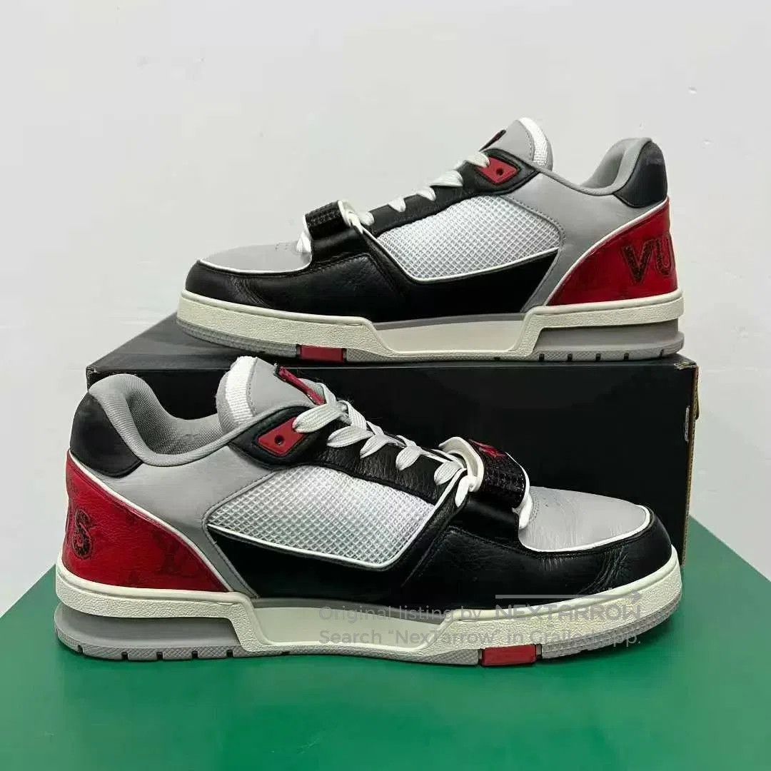 Louis Vuitton Multi Color Lowtop Sneakers Size 10. Size US 10 / EU 43 - 5 Thumbnail