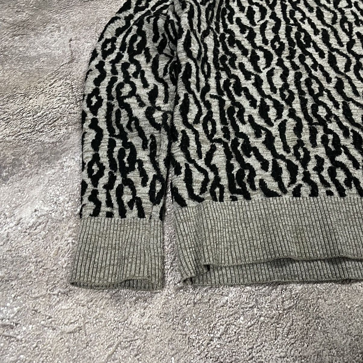 Vintage Vintage 90s Fuzzy All Over Print Knit Sweater Grunge Faded M Size US M / EU 48-50 / 2 - 2 Thumbnail