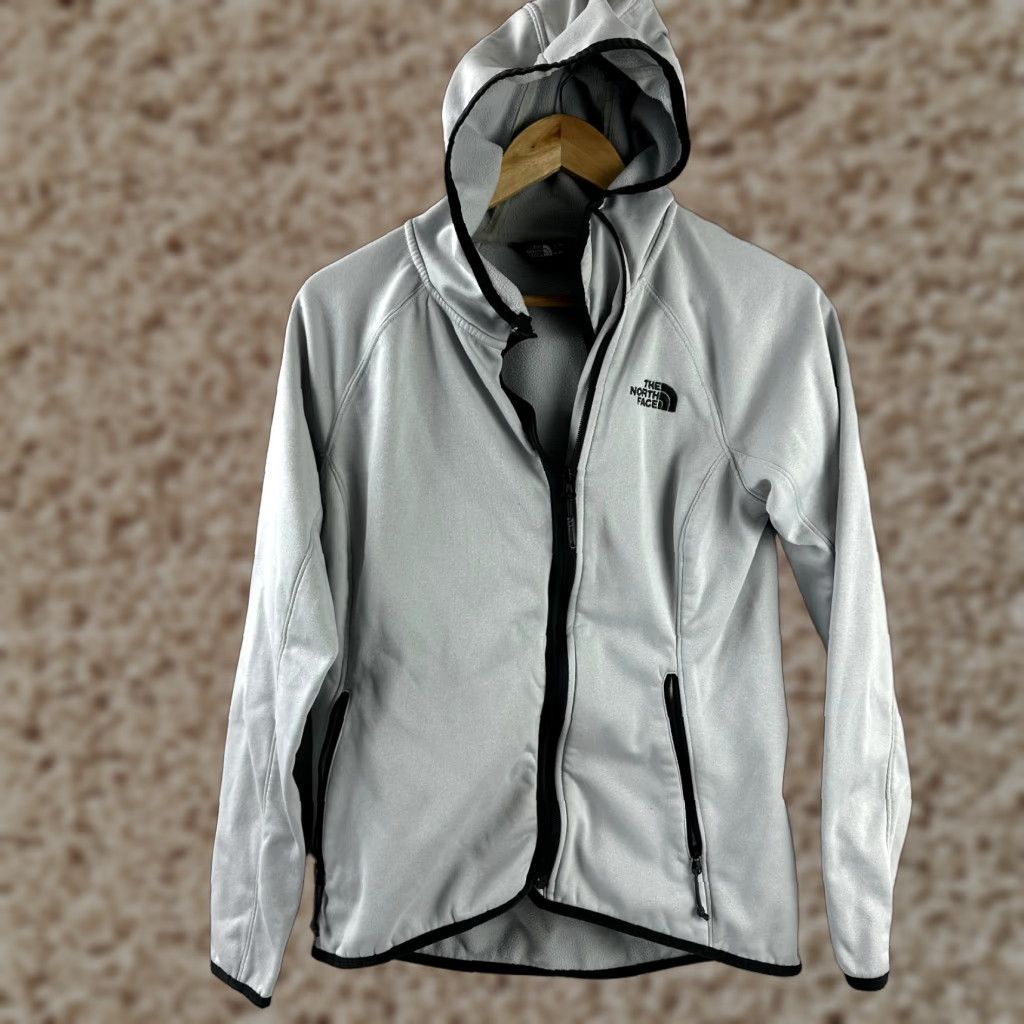 The North Face The North Face Womens Jacket M Gray Hooded full Zip Casual Running Size M / US 6-8 / IT 42-44 - 1 Thumbnail