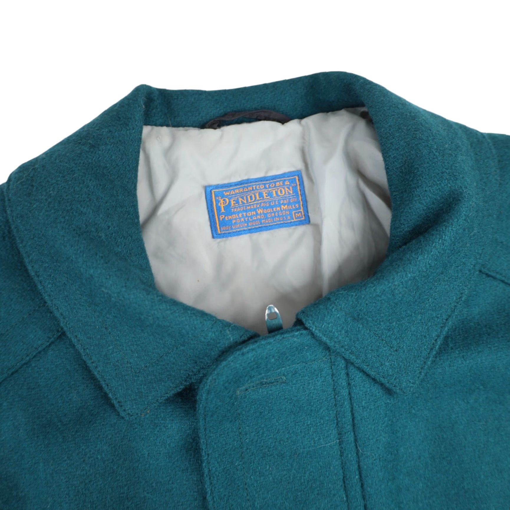 Pendleton VINTAGE Pendleton Coat Mens M Heavy Wool Blue Teal Overcoat Size US M / EU 48-50 / 2 - 6 Thumbnail