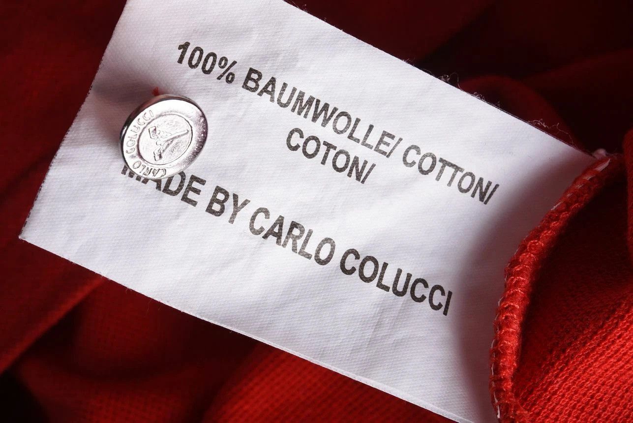 Carlo Colucci Carlo Colucci Vintage Red Short Sleeve Polo Shirt Size US L / EU 52-54 / 3 - 6 Thumbnail