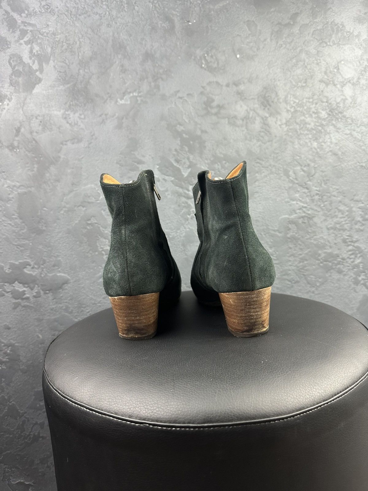 Designer × Isabel Marant × Isabel Marant Etoile ISABEL MARANT Dicker Suede Ankle Boots Size US 7 / IT 37 - 7 Thumbnail