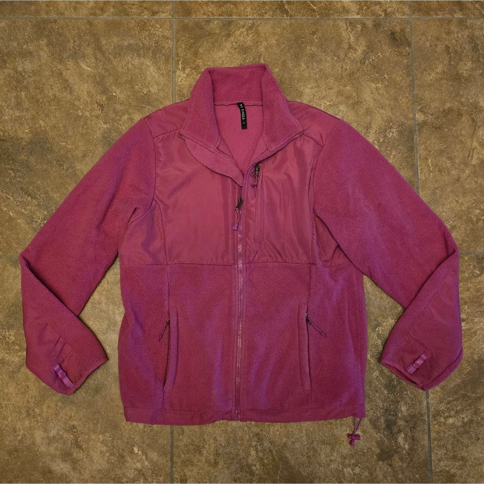 Other Dark Pink | NY EAGLE | Detailed Zip Up Size L / US 10 / IT 46 - 1 Thumbnail