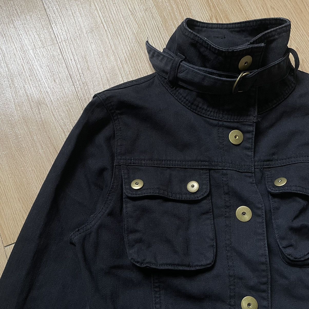 Le Grande Bleu (L.G.B.) BONO DENIM MULTIPOCKET GOTHIC PUNK RICK OWEN INSPIRED JACKET Size US XS / EU 42 / 0 - 4 Thumbnail