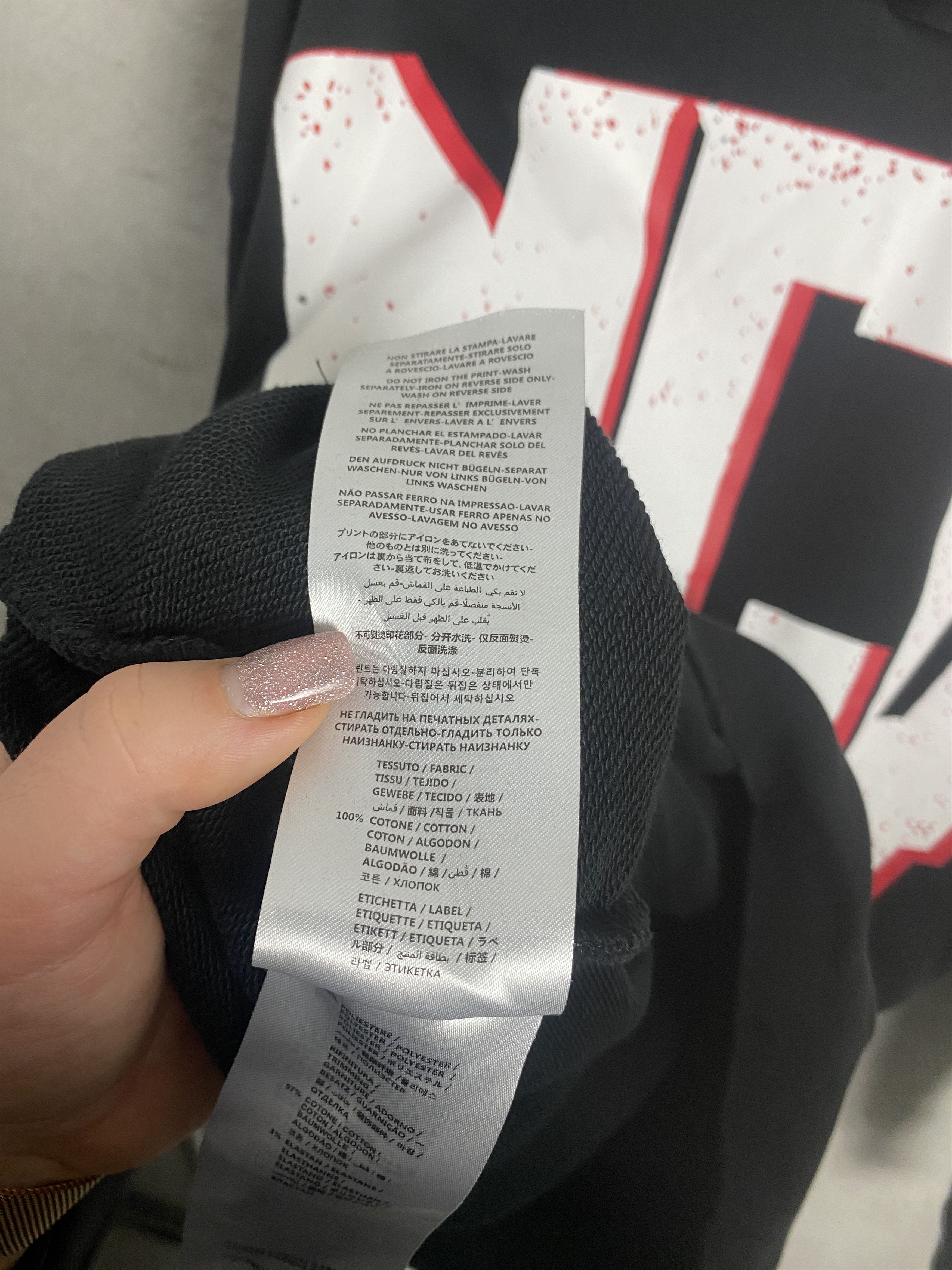 Alexander McQueen MCQ Alexander McQueen big logo printed hoodie Size US L / EU 52-54 / 3 - 5 Thumbnail