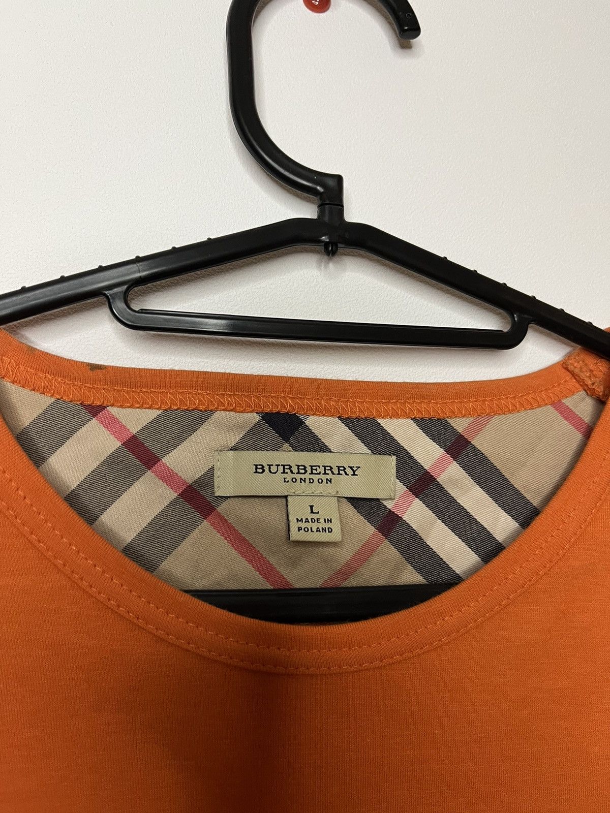 Burberry × Vintage Burberry long sleeve Size L / US 10 / IT 46 - 4 Thumbnail