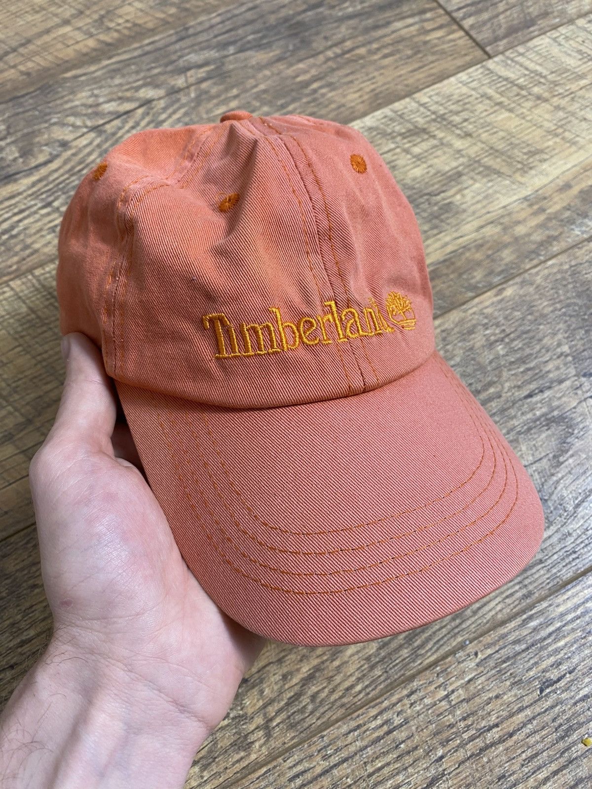 Timberland Vintage Timberland Logo Cap | Y2K Gorpcore Earth Tone 90s Size ONE SIZE - 4 Thumbnail