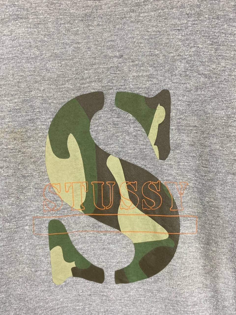 Stussy vintage stussy camo logo longsleeves tee nice design Size US L / EU 52-54 / 3 - 2 Thumbnail