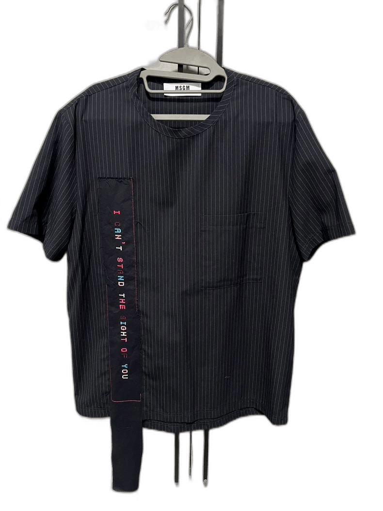 MSGM MSGM Men's Casual Short Sleeve T-Shirt Size US M / EU 48-50 / 2 - 1 Thumbnail