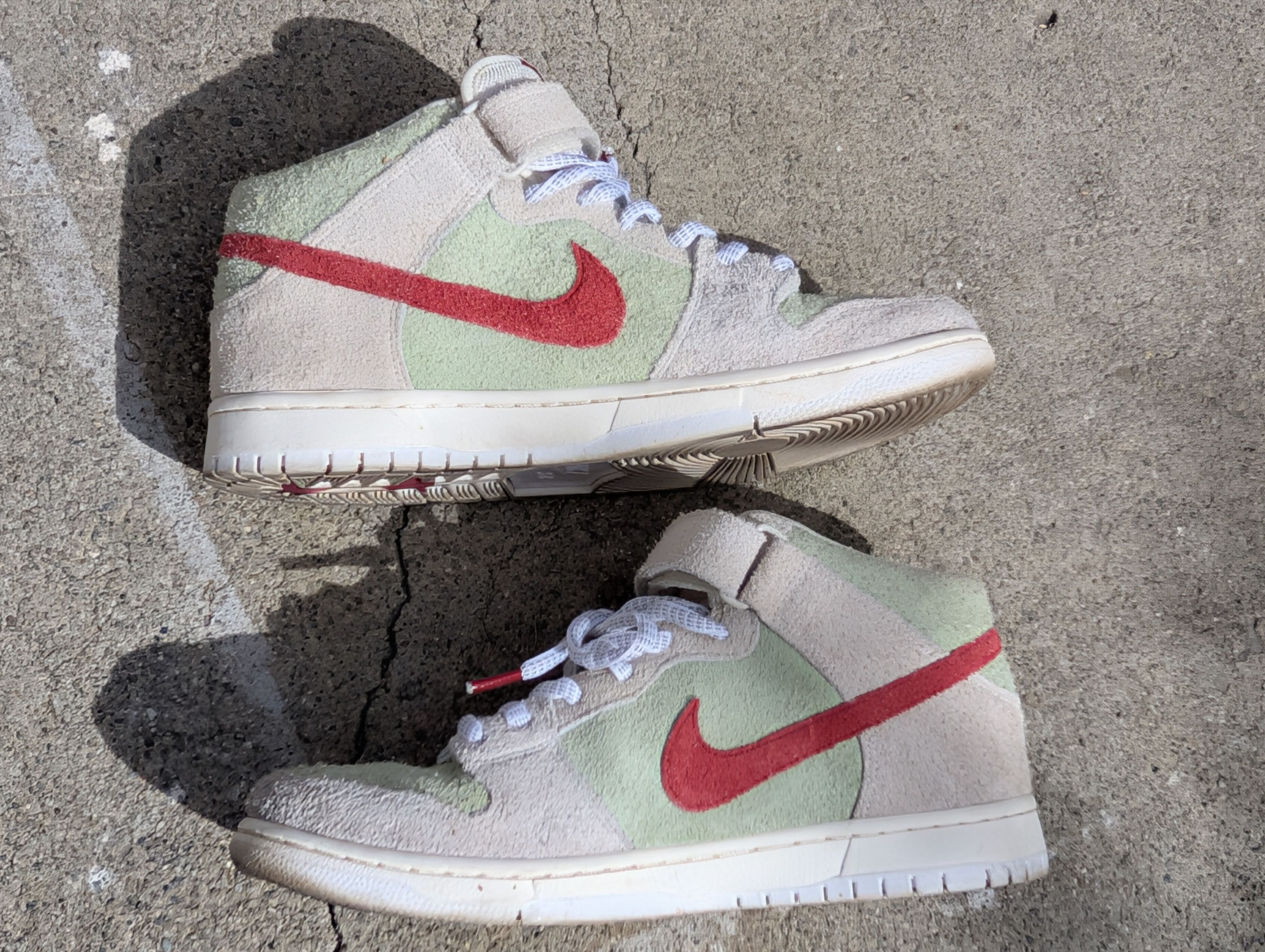 Nike Nike Dunk Mid "White Widow" Size US 10.5 / EU 43-44 - 4 Thumbnail