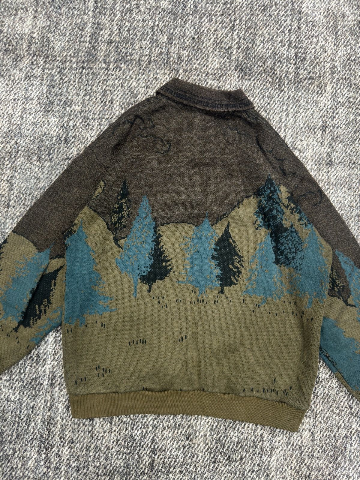 Aran Isles Knitwear × Japanese Brand × Vintage Pop Arts Aran Isles Knitwear Sweatshirt Japanese Sweater Size US M / EU 48-50 / 2 - 10 Thumbnail