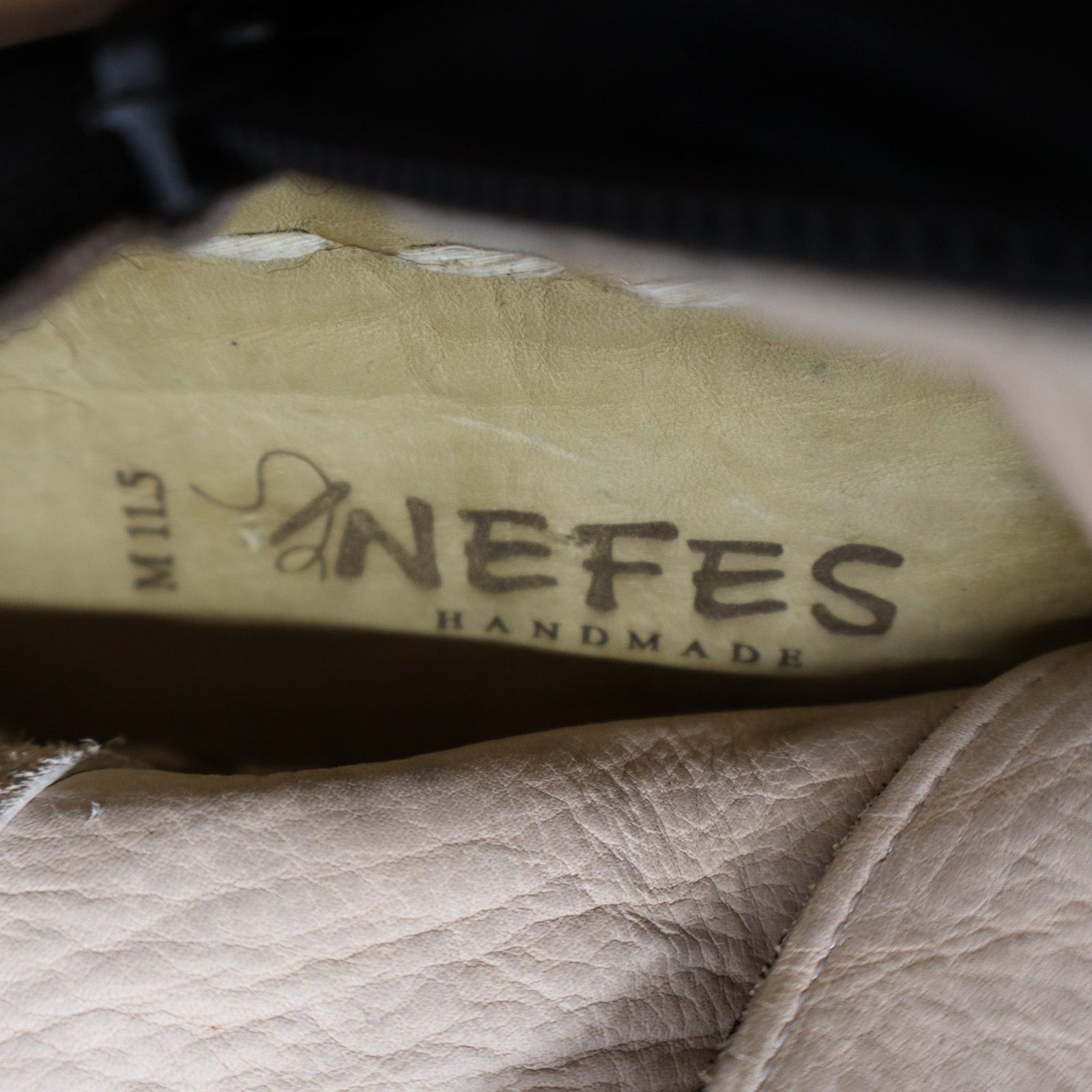 Other NEFES Handmade Black Buffalo LeatherGrounding Effect Boot Size US 11.5 / EU 44-45 - 9 Thumbnail