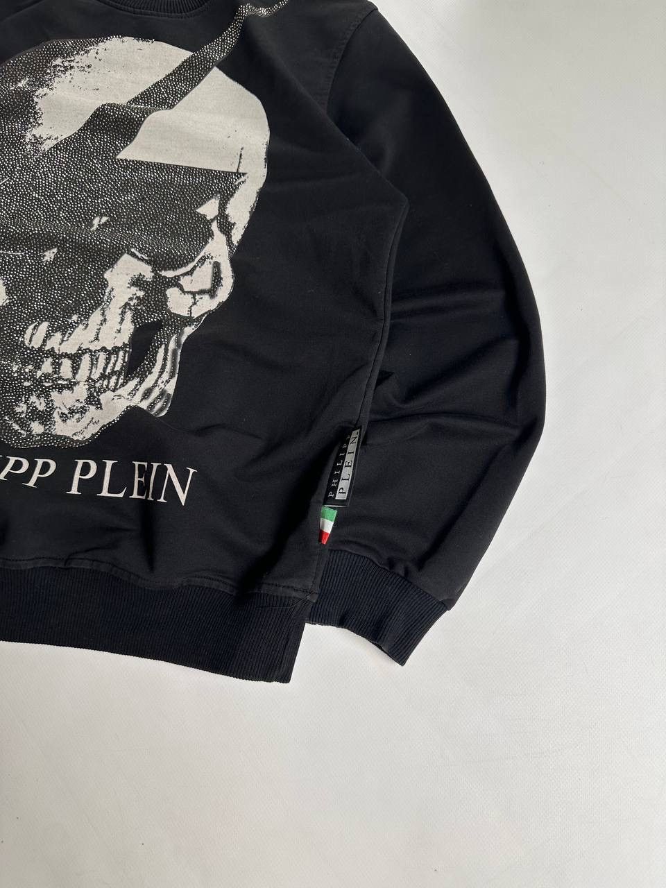 Philipp Plein Philipp Plein Skull Black Sweatshirt Gothic Size US M / EU 48-50 / 2 - 3 Thumbnail