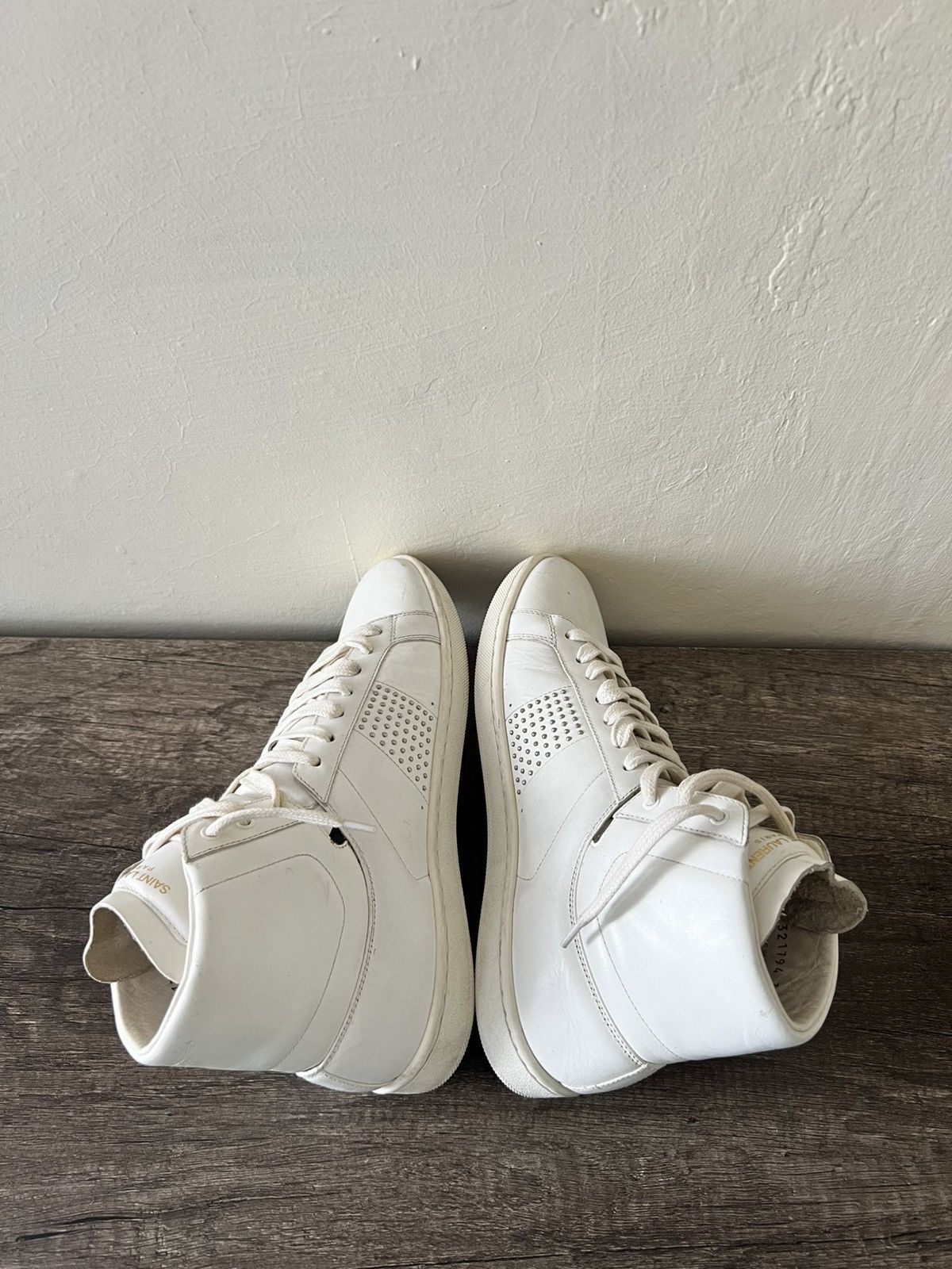 Saint Laurent Paris SAINT LAURENT PARIS SL/01H HIGH-TOP Size US 8.5 / IT 38.5 - 6 Thumbnail