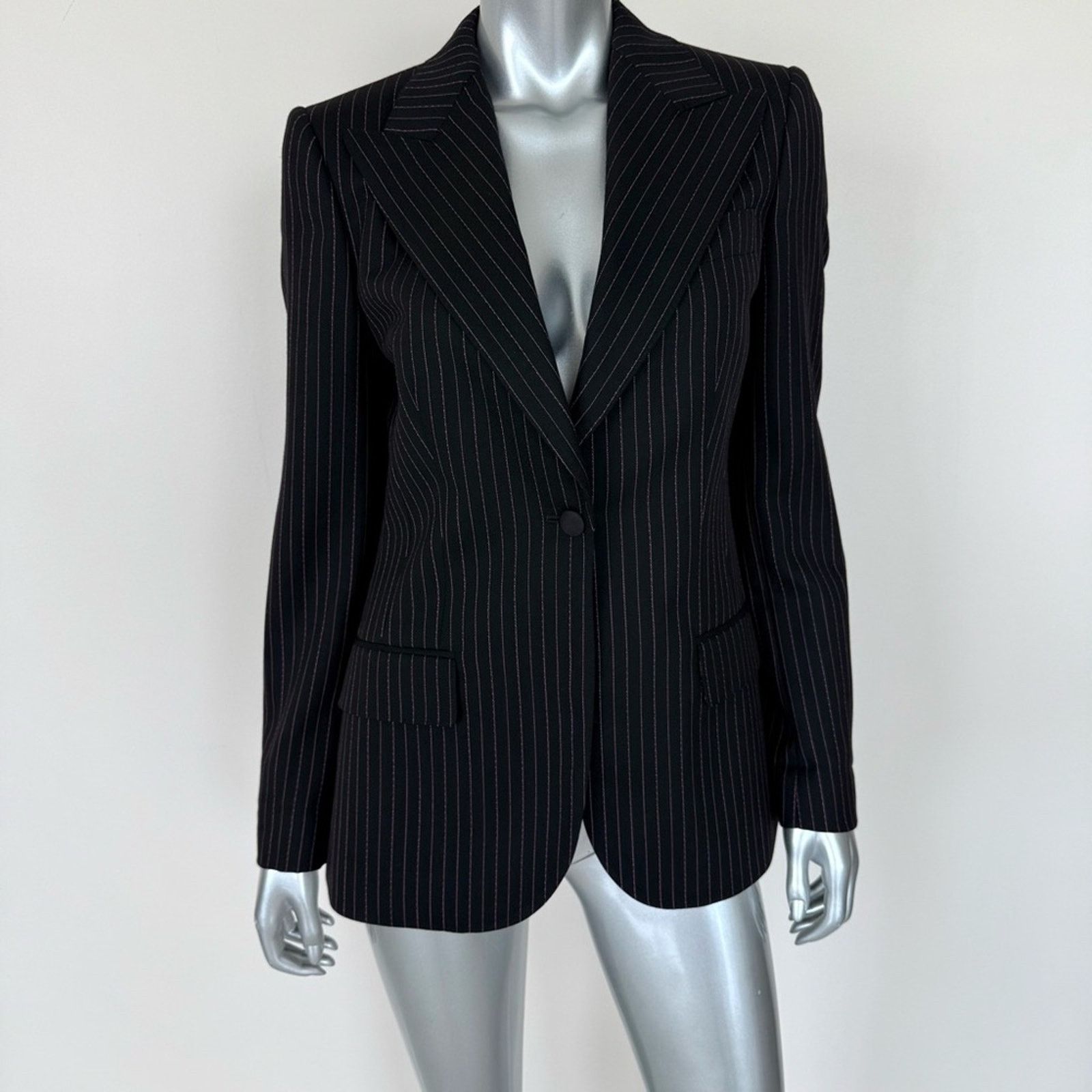 Dolce & Gabbana Dolce&Gabbana women virgin wool jacket size 42IT 6US 1650$ Size M / US 6-8 / IT 42-44 - 1 Thumbnail