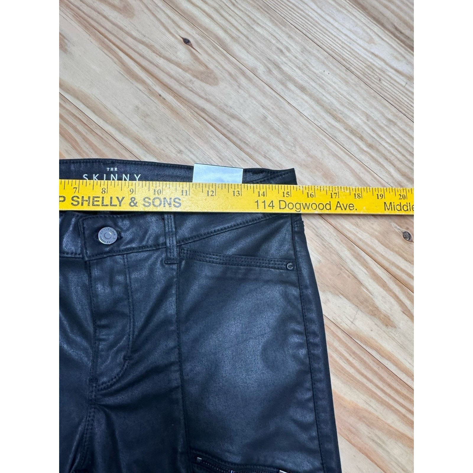 White House Black Market White House Black Market Faux Leather Pants Womens 6 Size 28" / US 6 / IT 42 - 5 Thumbnail