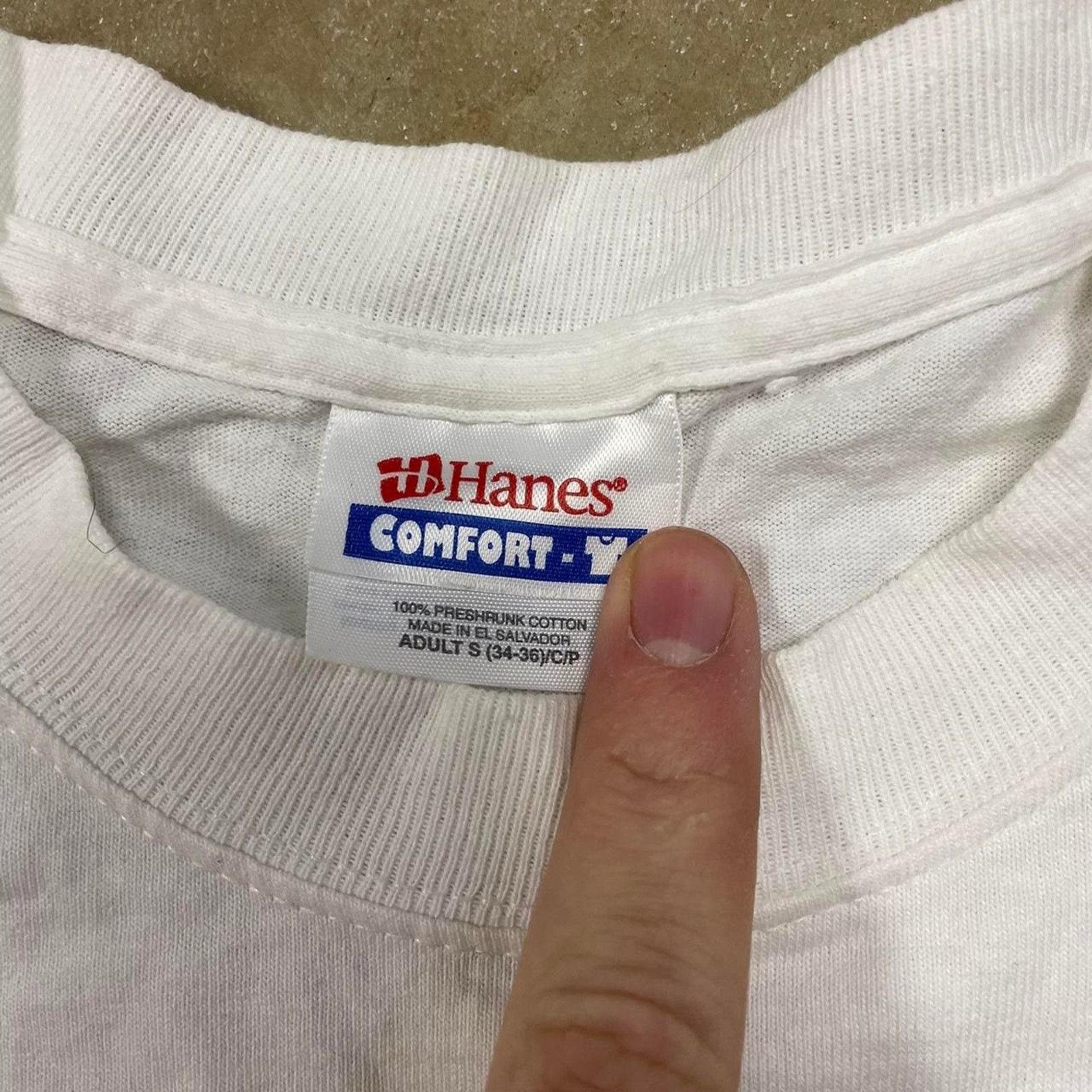 Hanes 90s Cabo San Lucas Mexico white cotton tee Size small Size US S / EU 44-46 / 1 - 3 Thumbnail