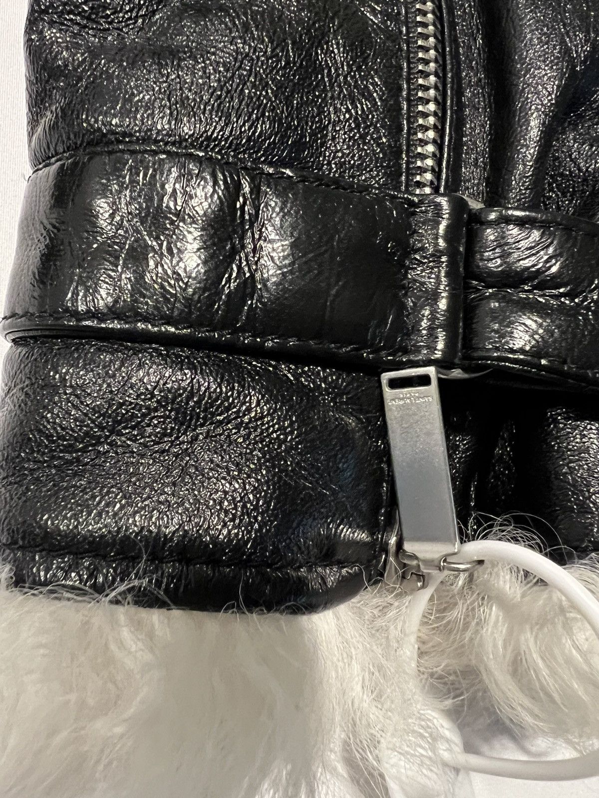 Saint Laurent Paris Saint Laurent teddy leather shearing hoodie. 48/M. $6000 Size US M / EU 48-50 / 2 - 3 Thumbnail