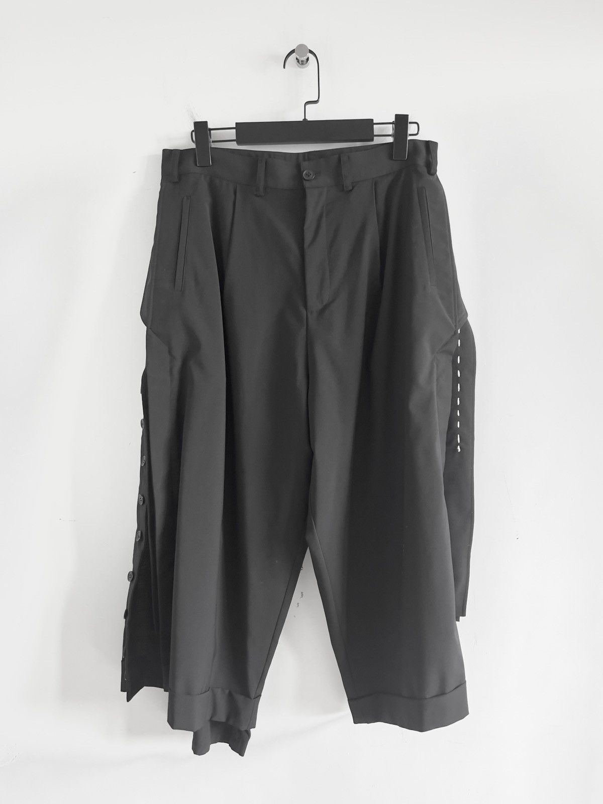Yohji Yamamoto Yohji Yamamoto Pour Homme - Triple Layered Wide Pants Size US 30 / EU 46 - 1 Thumbnail