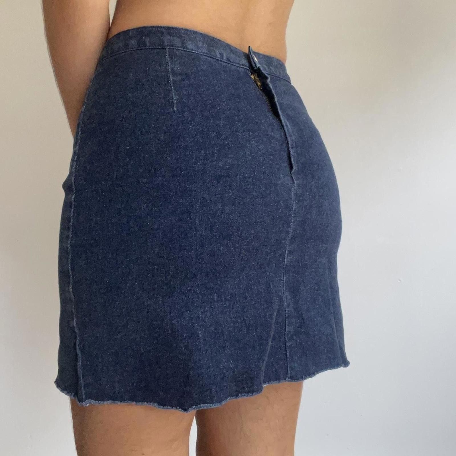Other Dark denim mini skirt fits like a glove Size 28" / US 6 / IT 42 - 3 Thumbnail