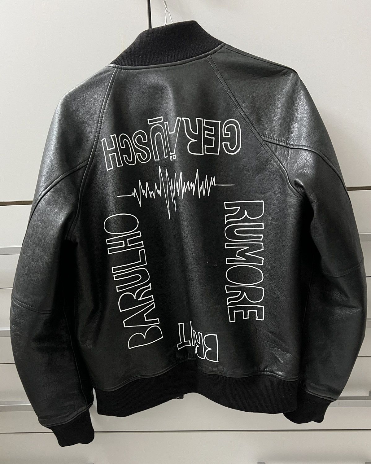 Undercover Undercoverism AW14 “Cold Blood” Leather Jacket Jun Takahashi Size US S / EU 44-46 / 1 - 7 Thumbnail
