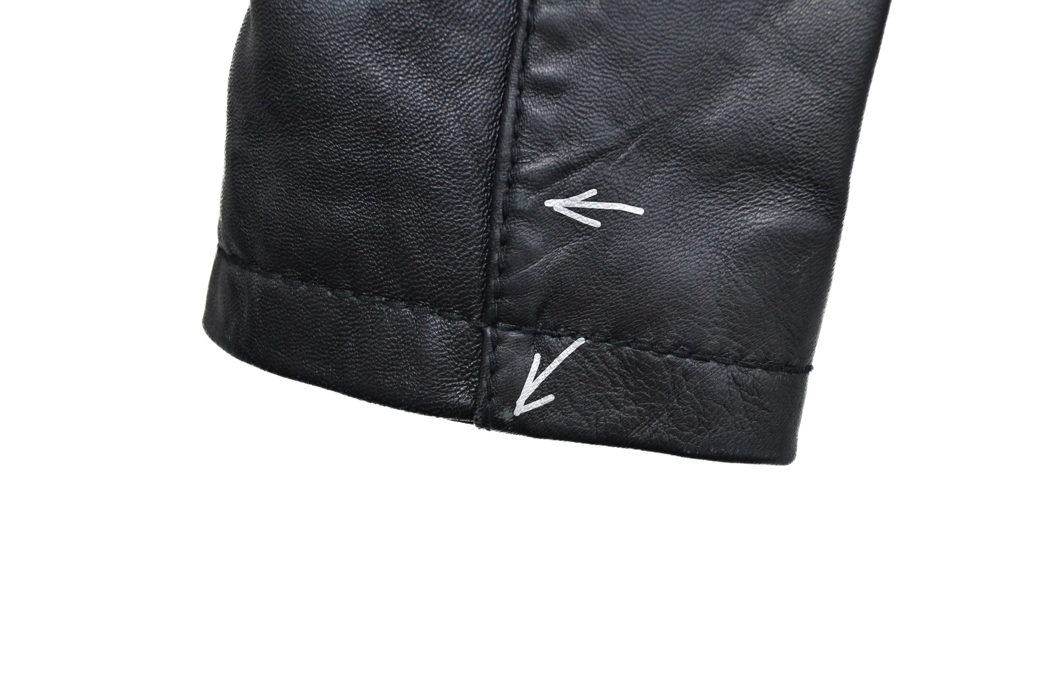 Michael Kors Michael Kors 100% Leather Women’s Black Biker Jacket Size XS / US 0-2 / IT 36-38 - 10 Thumbnail