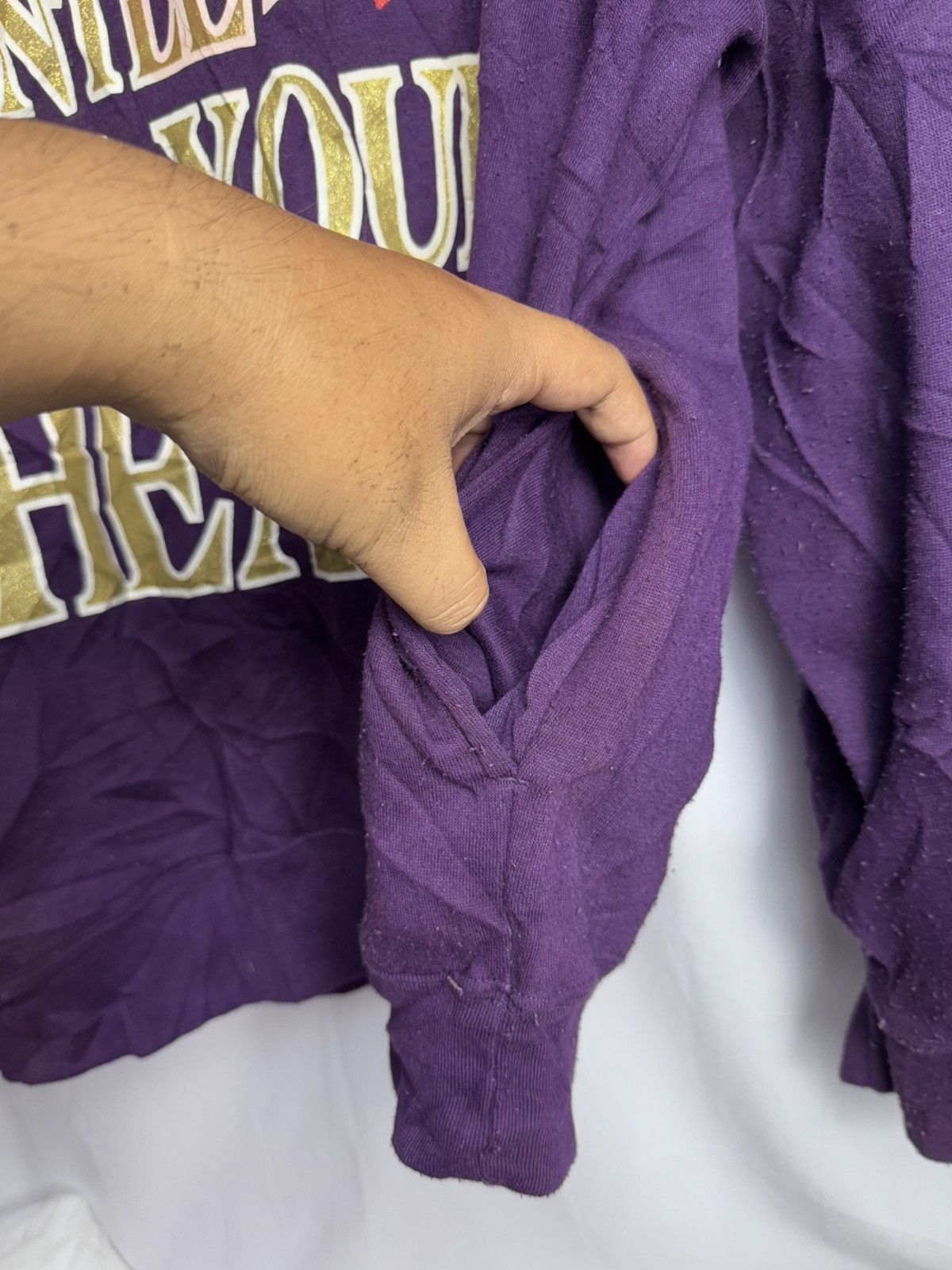 Hysteric Glamour × If Six Was Nine × Japanese Brand Beaumont Carr Japanese Poem Hoodie Purple Size US L / EU 52-54 / 3 - 4 Thumbnail