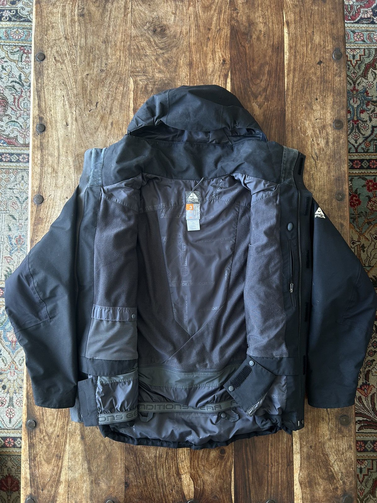 Nike ACG 2008 Nike ACG AirVantage Exotherm Goretex Inflatable Jacket Size US L / EU 52-54 / 3 - 3 Thumbnail