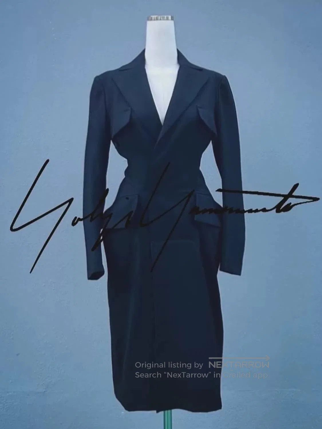 Yohji Yamamoto Yohji Yamamoto Vintage Wool Coat. Size S / US 4 / IT 40 - 1 Thumbnail