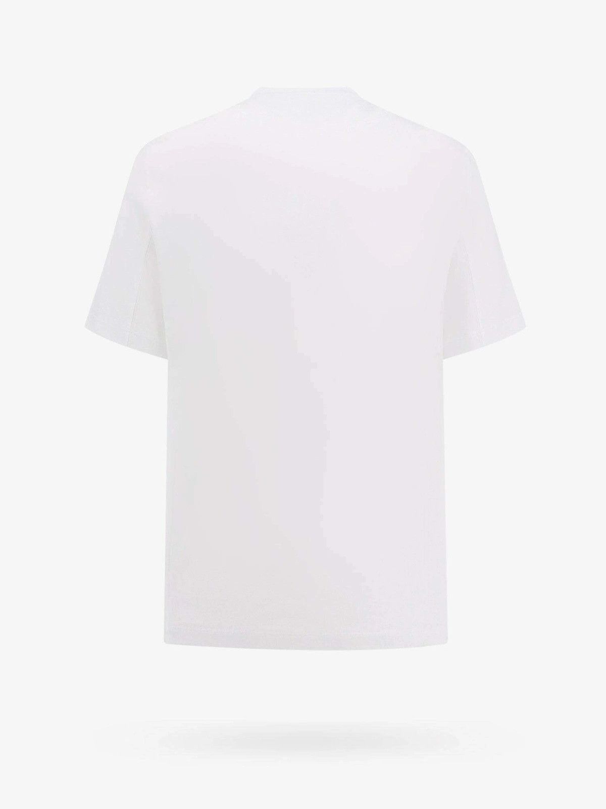 Brunello Cucinelli o1y0526 Crewneck T-Shirt in White Size US S / EU 44-46 / 1 - 2 Thumbnail