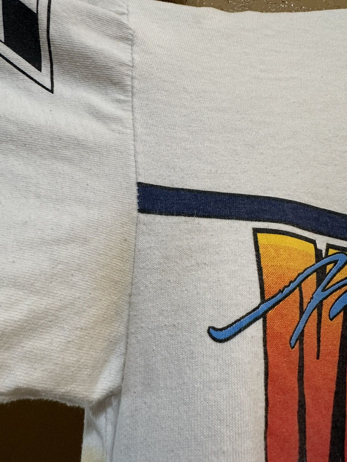 NASCAR × Vintage Vintage 1993 NASCAR Mark Martin Valvoline All Over Print Tee Size US M / EU 48-50 / 2 - 7 Thumbnail