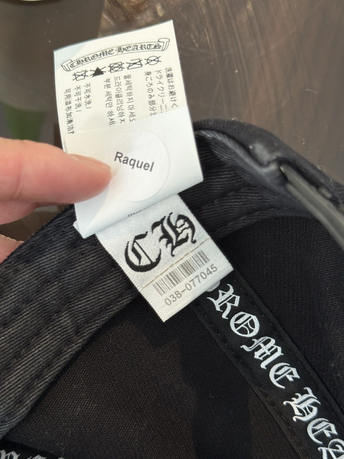 Chrome Hearts Chrome Hearts Cross Logo Hat Size ONE SIZE - 7 Thumbnail