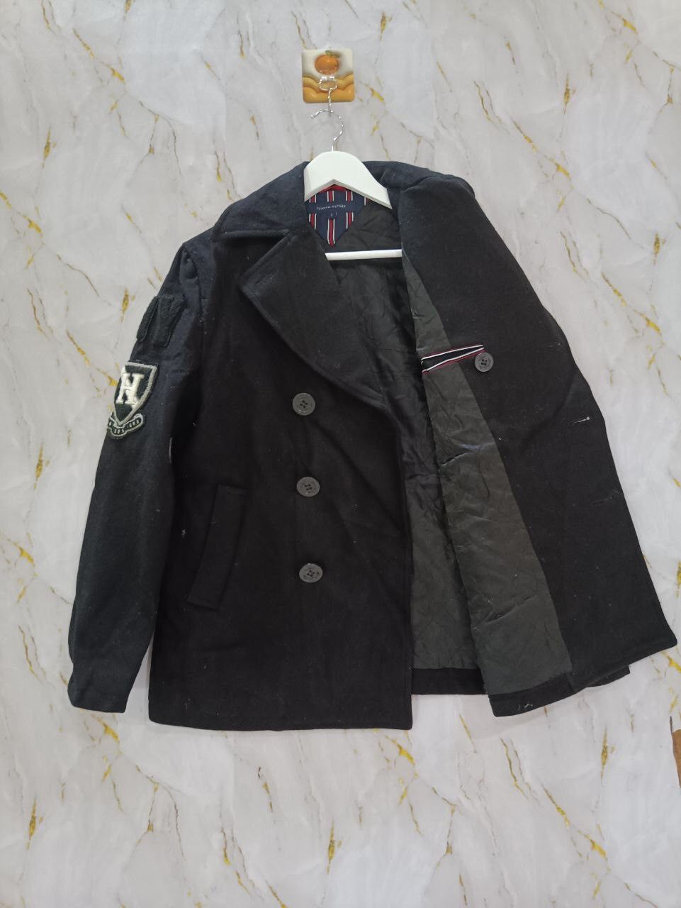Tommy Hilfiger TOMMY HILFIGER DUFFLE WOOL JACKET Size US S / EU 44-46 / 1 - 3 Thumbnail